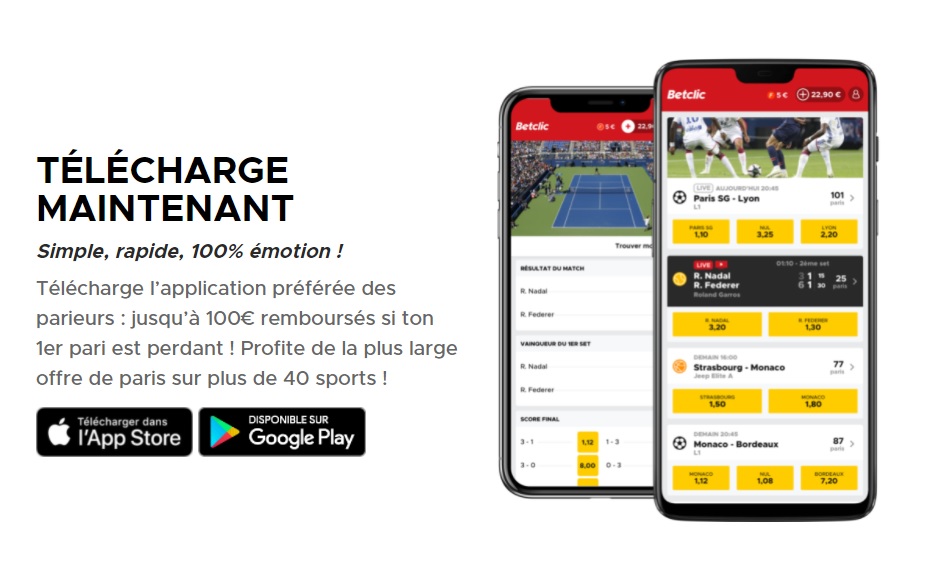 Betclic application paris sportifs Betclic application paris sportifs